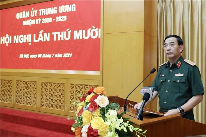 View - 	Quân ủy Trung ương quán triệt tinh thần "5 quyết tâm và 5 chủ độn