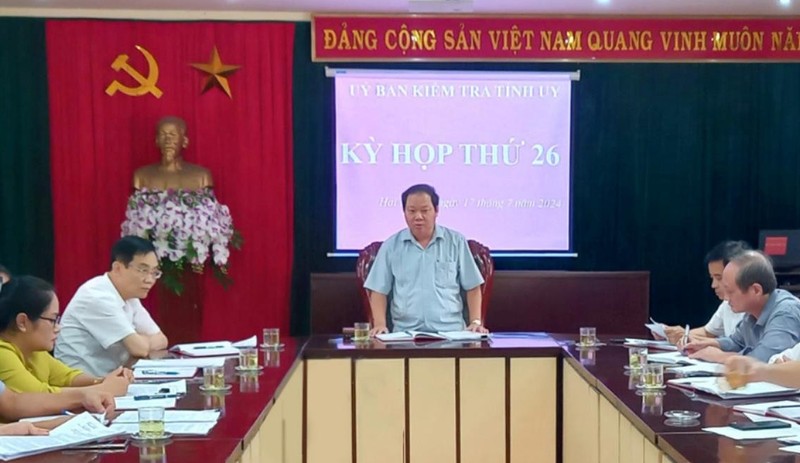 Ket qua kiem tra vi pham tai Dang doan Hoi LHPN Hai Duong