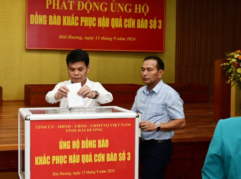 Hai Duong phat dong ung ho khac phuc hau qua bao so 3 Yagi-Hinh-3