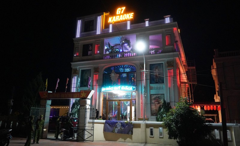 Thanh Hoa: Pha dong karaoke, massage G7, giai cuu 58 co gai