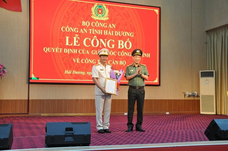 Hai Truong Cong an TP Hai Duong, Chi Linh chuyen cong tac moi