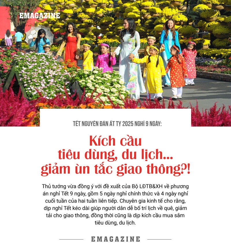 [e-Magazine] Tet Nguyen dan nghi 9 ngay: Kich cau tieu dung, du lich…