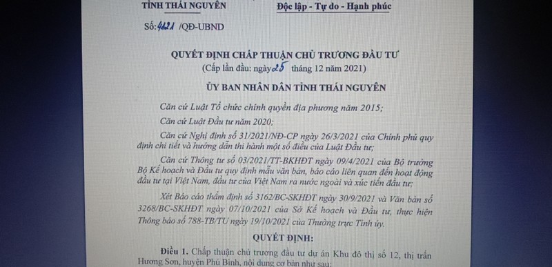 Thai Nguyen: Lieu doanh nghiep “2 tuoi” co chinh thuc so huu du an khu dan cu so 12?-Hinh-3