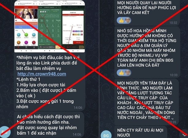 Tai khoan “bay mau” hang chuc trieu dong vi “lam nhiem vu online”