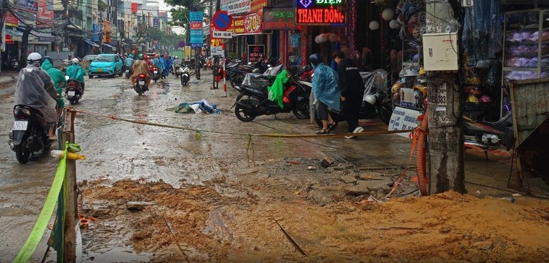 Cu tri Da Nang phan nan viec cai tao tuyen cong vao mua mua