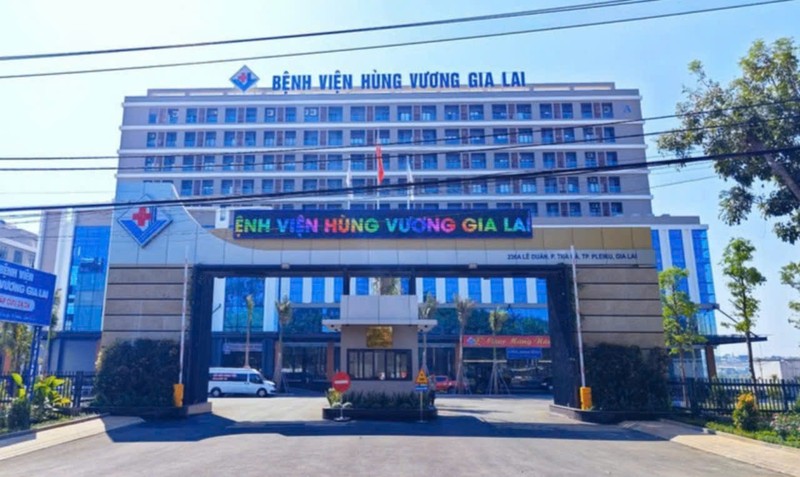 Mot phu nu nhay lau tu vong tai Benh vien Hung Vuong Gia Lai