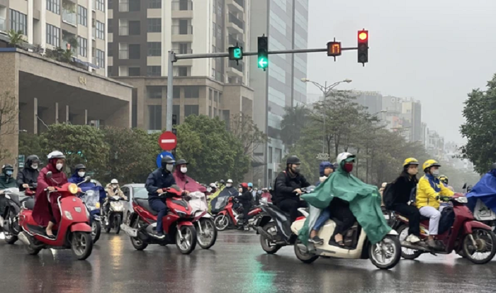 Thoi tiet ngay 13/3: Ha Noi mua phun va nom am, Nam Bo nang