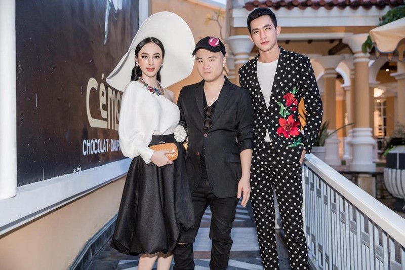 Angela Phuong Trinh va ban trai ra Phu Quoc xem show thoi trang-Hinh-3