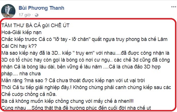 Lam Khanh Chi buc xuc: Phuong Thanh “be lai” si nhuc LGBT-Hinh-3