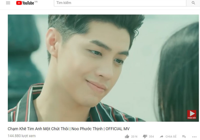 Sau su co ban quyen, MV cua Noo Phuoc Thinh hoi sinh tren Youtube-Hinh-3