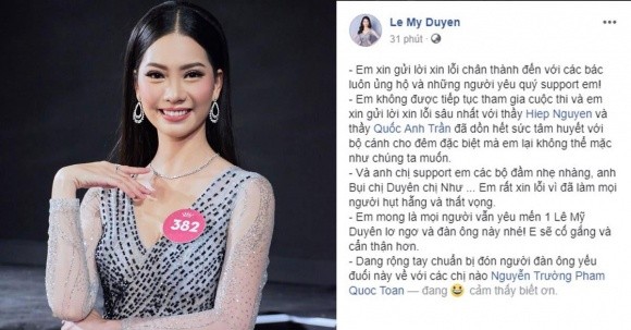 My Duyen nghen ngao rut lui truoc chung ket Hoa hau Viet Nam 2018