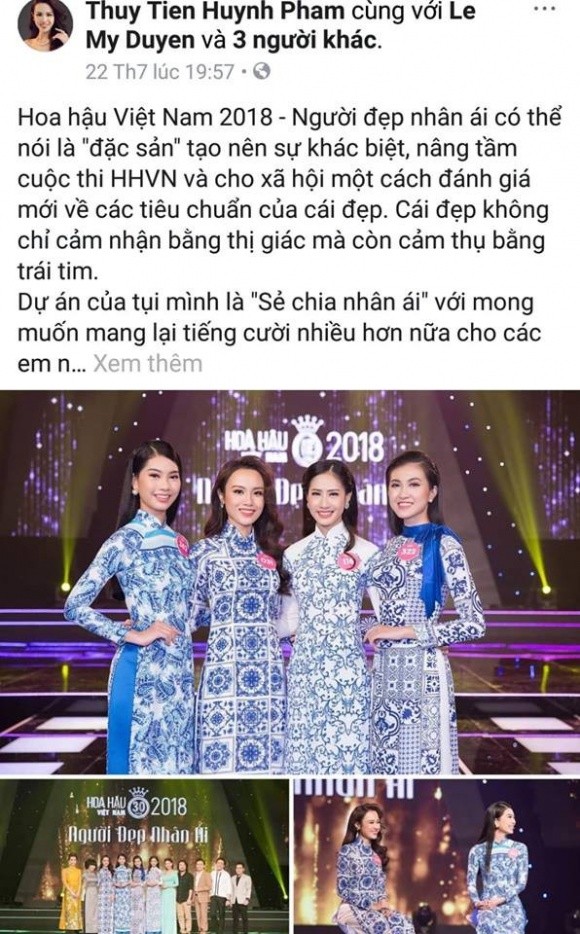 So bi soi moi, thi sinh Hoa hau Viet Nam 2018 dong loat don Facebook-Hinh-2