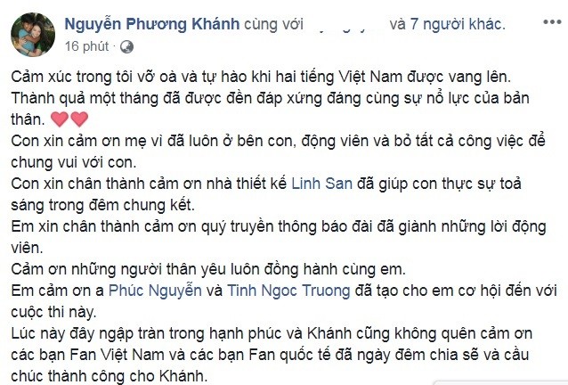Nguyen Phuong Khanh lan dau len tieng sau dang quang Miss Earth 2018-Hinh-3