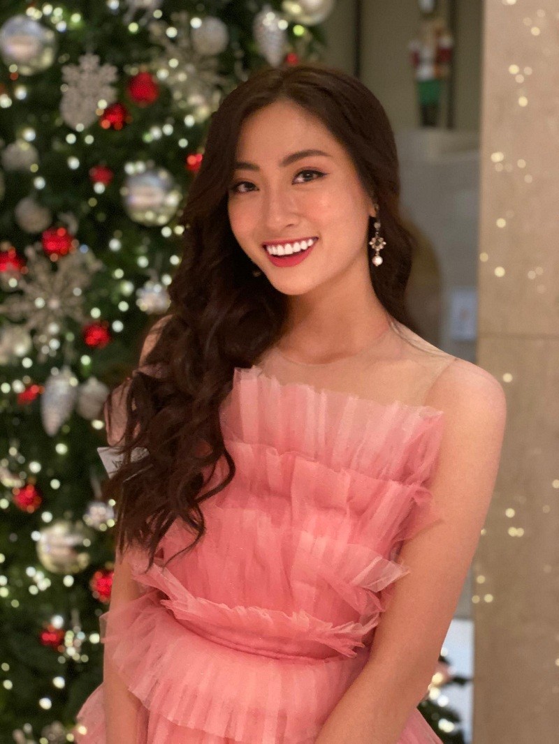Luong Thuy Linh noi bat voi dam hong thi tai nang o Miss World-Hinh-3