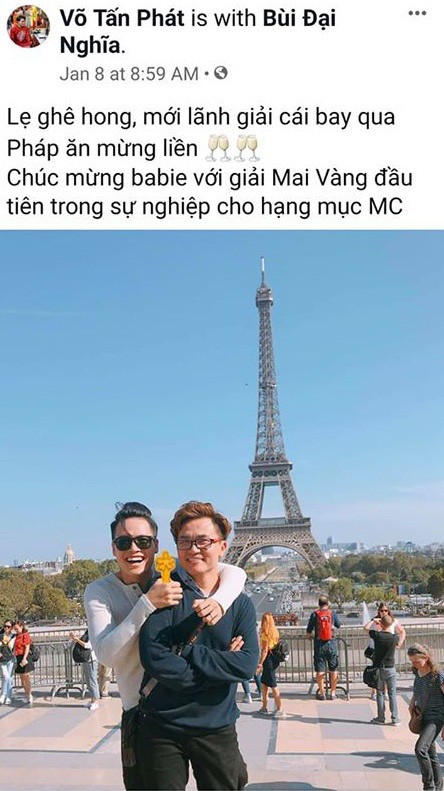 MC Dai Nghia len tieng ve nghi van song cung dan em kem 17 tuoi