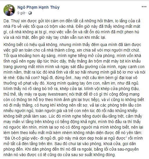 Dem trom vao nha, dung ngay dau giuong, Hanh Thuy xu ly ai cung phuc-Hinh-2