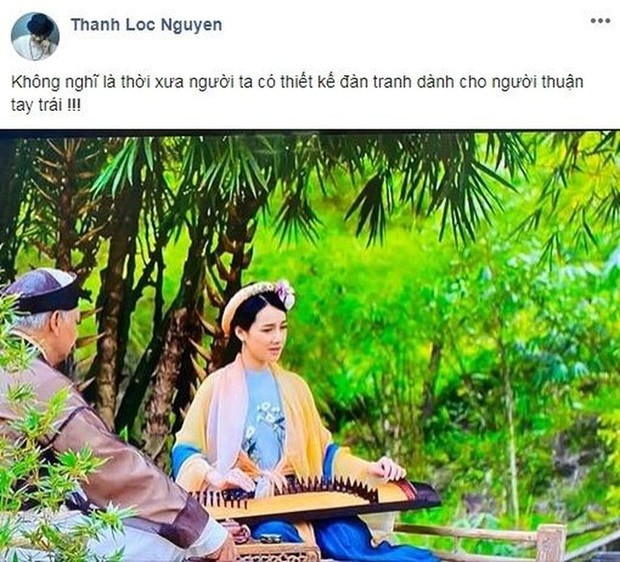 Nghe si Thanh Loc len tieng sau loi che Nha Phuong 