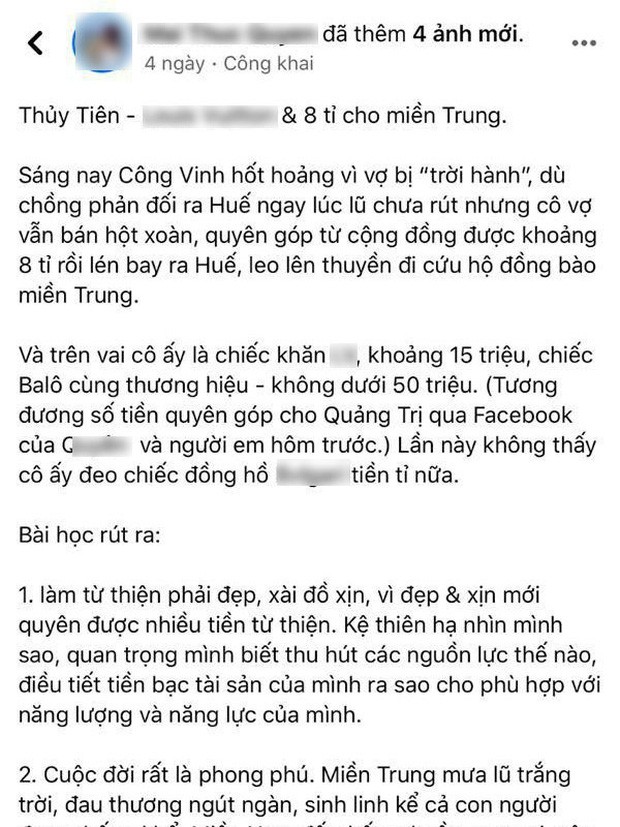 Nu MC bi nem da khi sam soi trang phuc Thuy Tien tu thien-Hinh-3