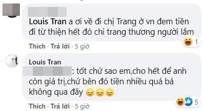 Trang Tran bi gay rang cua, fan hua nhau tha 