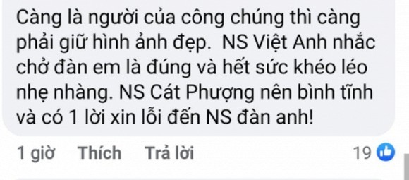 Cat Phuong phan ung gat ve loi nhac nho cua nghe si Viet Anh-Hinh-6