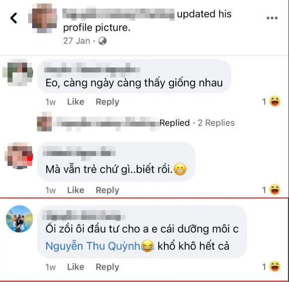 Ban trai Thu Quynh co dong thai la, nghi van cap doi 