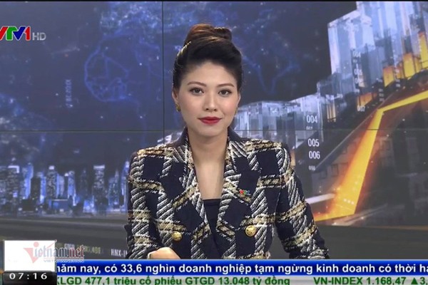 BTV Ngoc Trinh len song VTV sau thoi gian vang mat