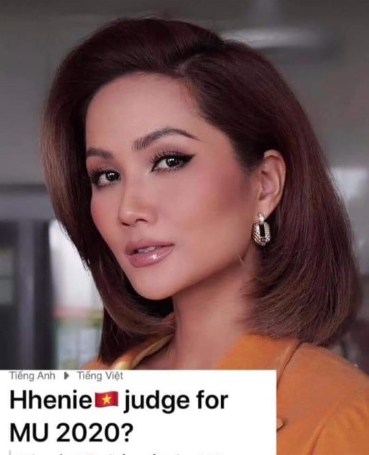 Ro tin H'Hen Nie lam giam khao Miss Universe 2020