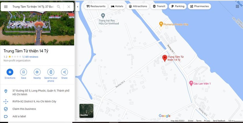 Su that Den tho To nghiep cua Hoai Linh bi Google Maps doi ten-Hinh-4