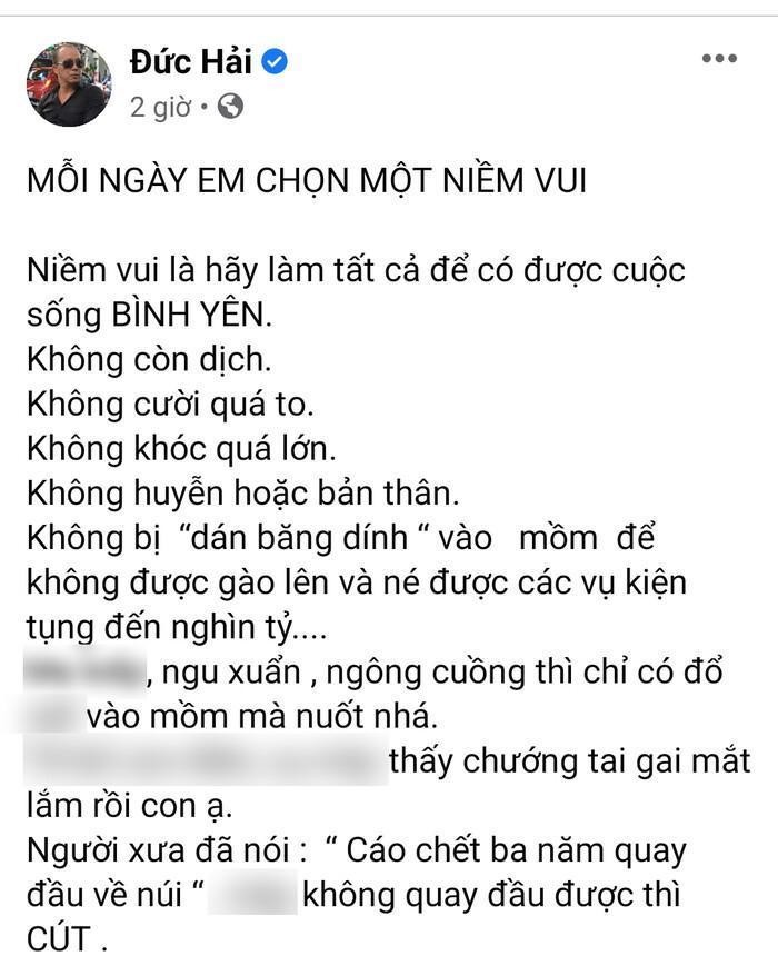 Duc Hai thua nhan Facebook khong bi hack, tiet lo bi tong tien