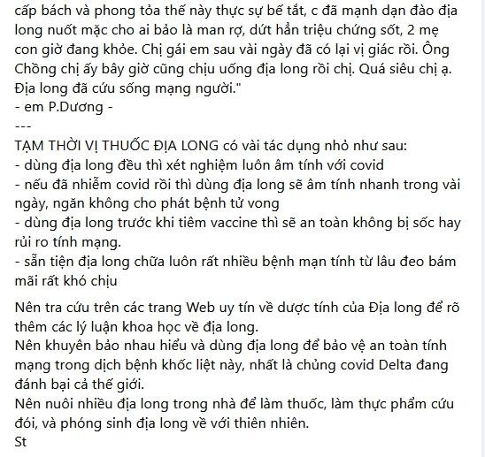 Le Be La gay phan no khi chia se loai thuoc dieu tri COVID-19-Hinh-2