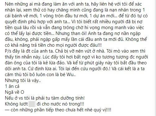 Que Van tiet lo nguyen nhan sau xa ban trai bo con ruot-Hinh-5