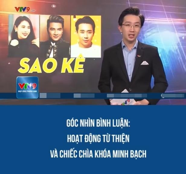 VTV goi ten Thuy Tien, Tran Thanh, Dam Vinh Hung on ao sao ke