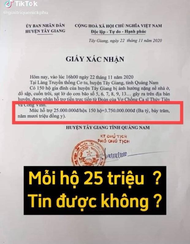 Loat chung tu cuu tro mien Trung cua Thuy Tien bi soi ra loi-Hinh-8