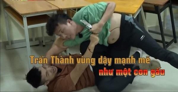 Truong Giang que do vi lo bung nung ninh mo o Running Man-Hinh-12