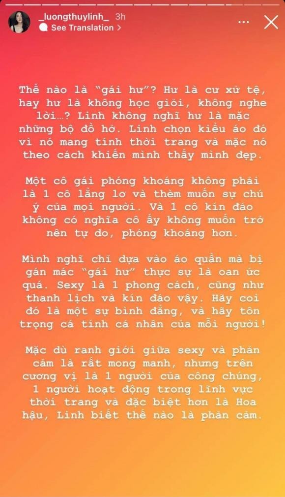 Luong Thuy Linh dap tra khi mac phong khoang bi gan mac “gai hu“-Hinh-4