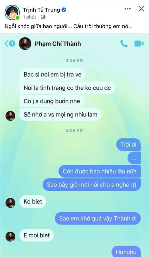 Ca si Pham Chi Thanh muon gap moi nguoi lan cuoi-Hinh-5