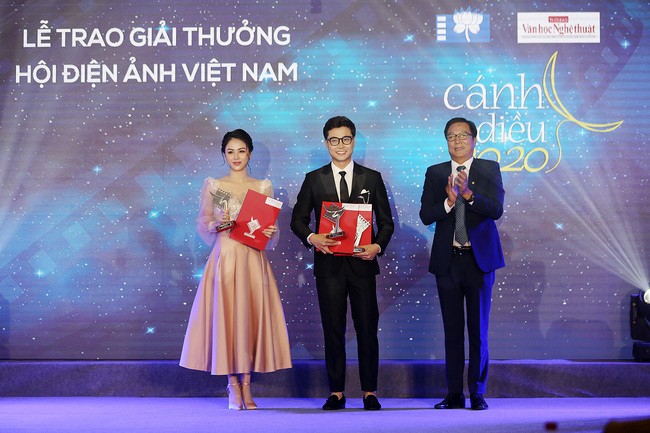 Manh Truong, Luong Thu Trang doat giai Canh dieu vang-Hinh-3