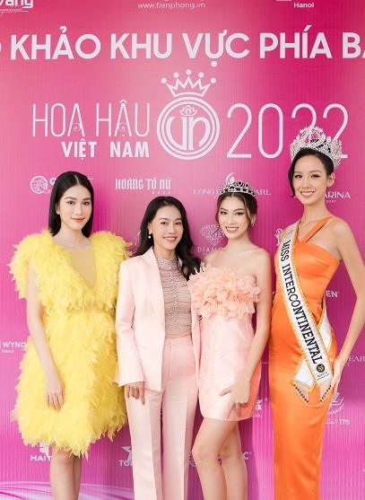 Hoa hau Bao Ngoc long lay di cham thi Hoa hau Viet Nam 2022-Hinh-3