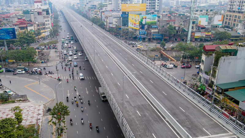 Tuyen duong gan 10.000 ty o Ha Noi truoc gio G thong xe-Hinh-4