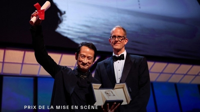 Tran Anh Hung thang giai Dao dien xuat sac tai Cannes 2023
