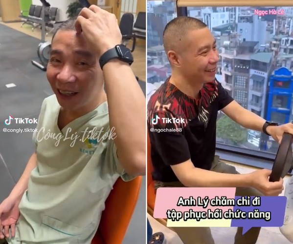 Xuc dong canh nghe si Cong Ly co gang tap di, chong choi benh tat-Hinh-6