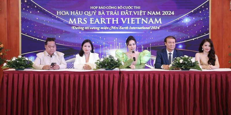 NSUT Do Ky, Quang Teo lam giam khao Mrs Earth Vietnam 2024