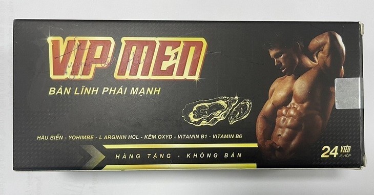 Ly do thu hoi san pham DREAM MEN, VIP MEN cua Duoc pham Capital