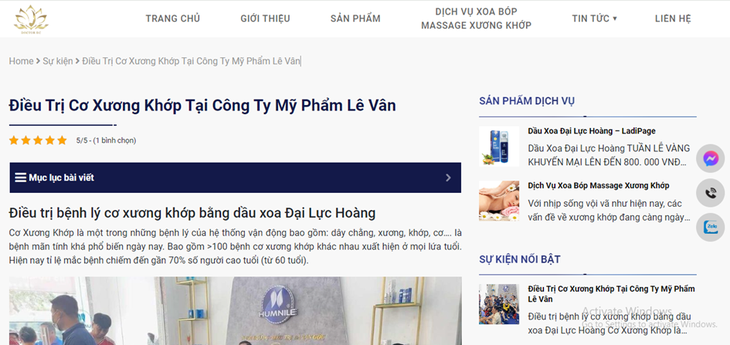 My pham Le Van: Quang cao phong duoc benh, lua gat khach hang?-Hinh-3