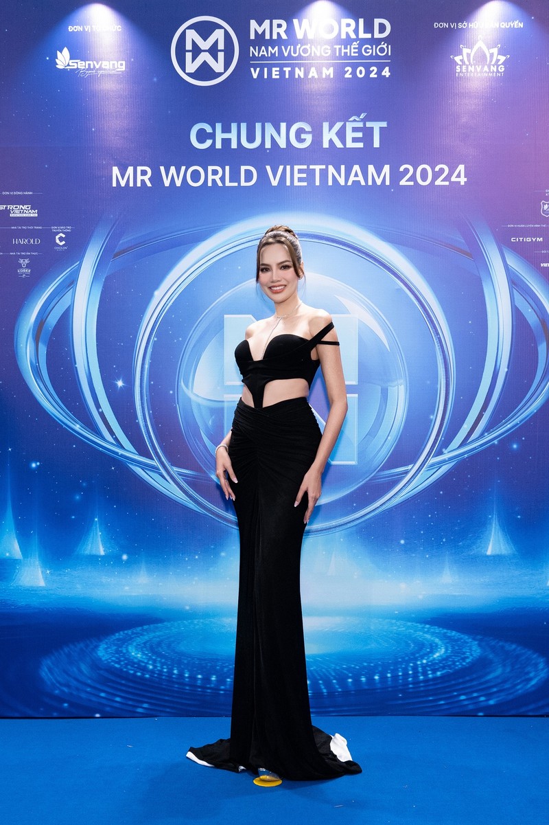 Dan hoa hau long lay tren tham do chung ket Mr World Vietnam 2024-Hinh-4