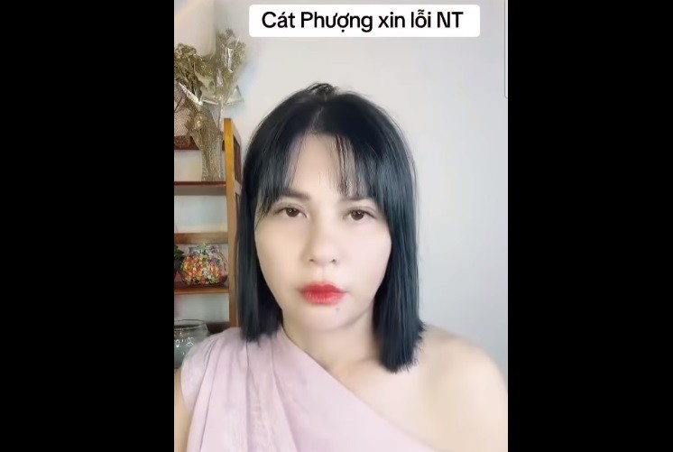 Cat Phuong xin loi Nam Thu vi hieu lam dan em chan Facebook