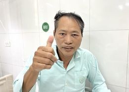 Nhung benh nhan dau tien hoi phuc sau bao Yagi tai BV Viet Duc