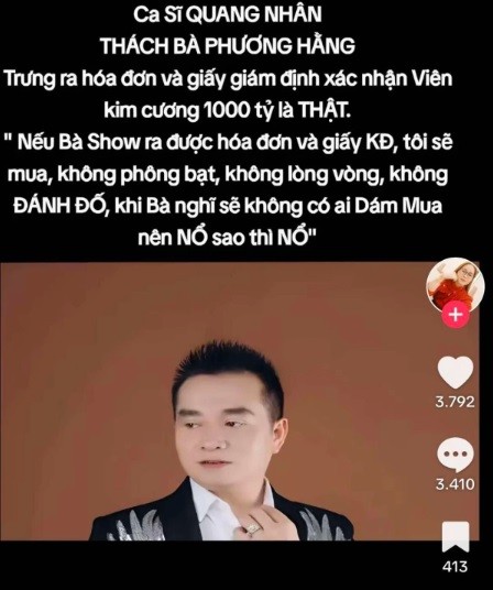 Nam ca si noi ro viec muon mua kim cuong cua ba Phuong Hang-Hinh-2