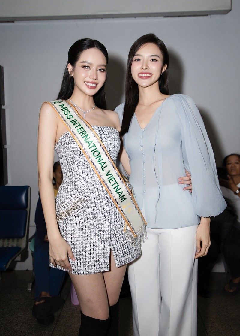 Thanh Thuy mang 150 kg hanh ly du thi Miss International 2024-Hinh-13