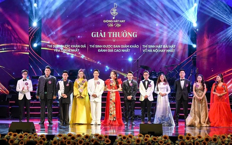 Mai Nguyen Anh doat giai A quan Giong hat hay Ha Noi 2024